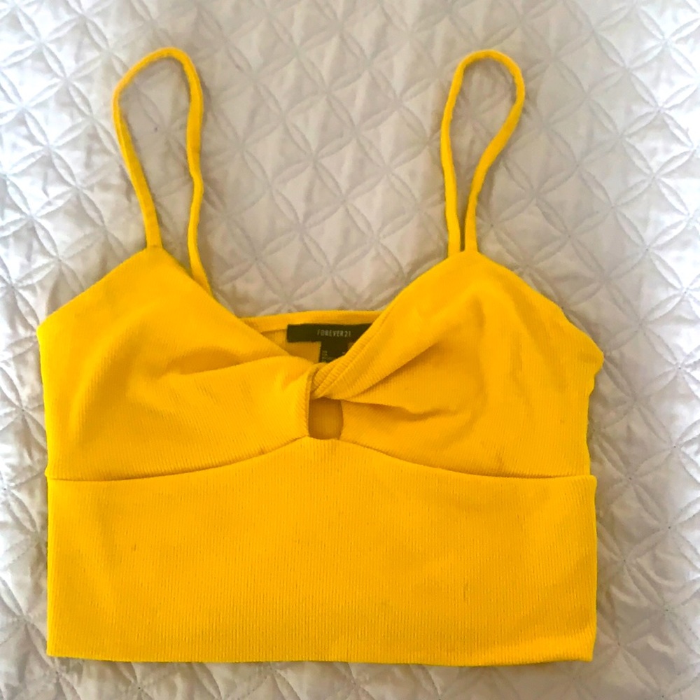 Yellow Summer Top
